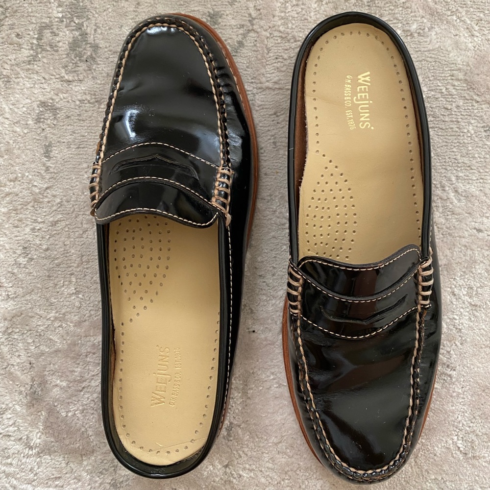 Leather Mules G. H. Bass & Co.